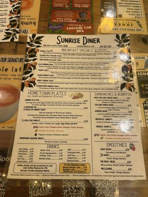 Menu photo 5 Sunrise Diner Ocean City, MD