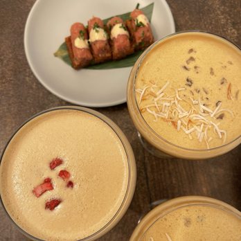 Belles Beach House - Espresso martini flight - Tiki Bars Near Me - Los Angeles, California