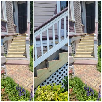 Woods Construction & Remodeling - steps leading to a house - Drywall Installation & Repair Near Me Woods Construction & Remodeling - steps leading to a house - Drywall Installation & Repair Near Me