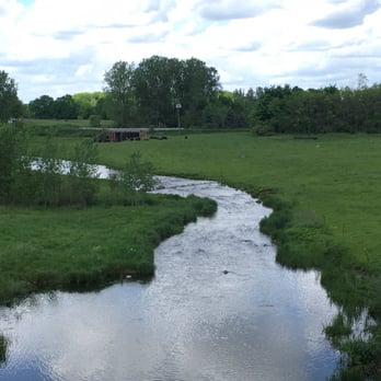 Macomb Orchard Trail - A pretty stream to enjoy with cows in the background - Active Life Near Me Macomb Orchard Trail - A pretty stream to enjoy with cows in the background - Active Life Near Me