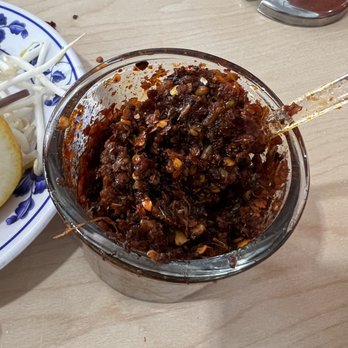 Pho Nguyen - Lemongrass hot chili oil - Vietnamese Near Me - Milpitas, California
