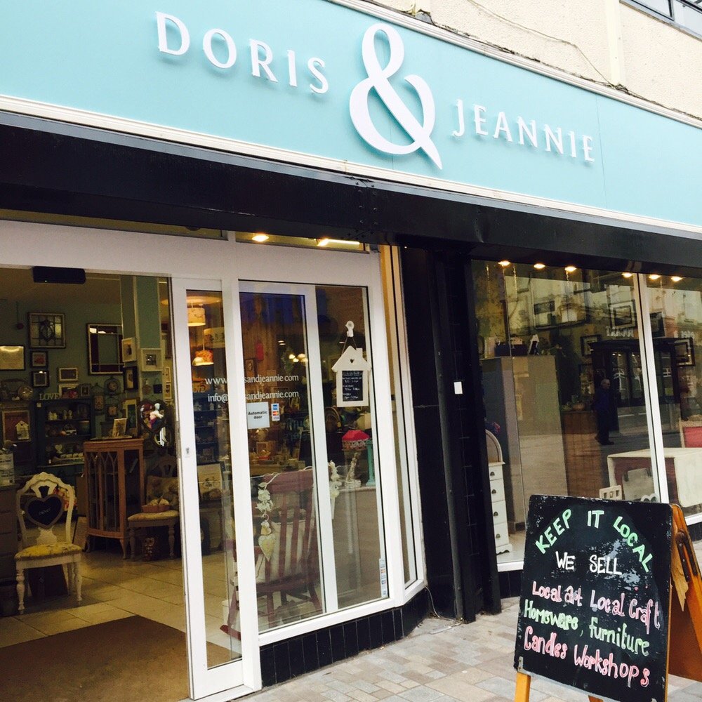 Doris and Jeannie - I was drawn in by the 'keep it local' sign. - Home Decor Near Me - Belfast, BFS Doris and Jeannie - I was drawn in by the 'keep it local' sign. - Home Decor Near Me - Belfast, BFS
