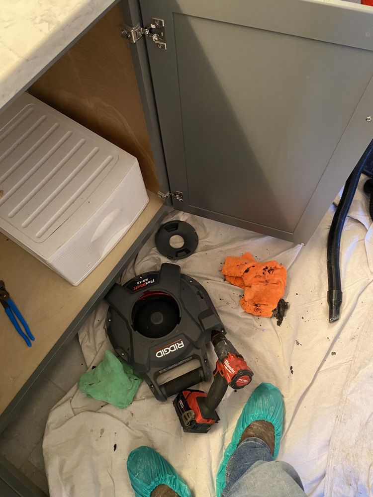 Slide of MB Drain Cleaning