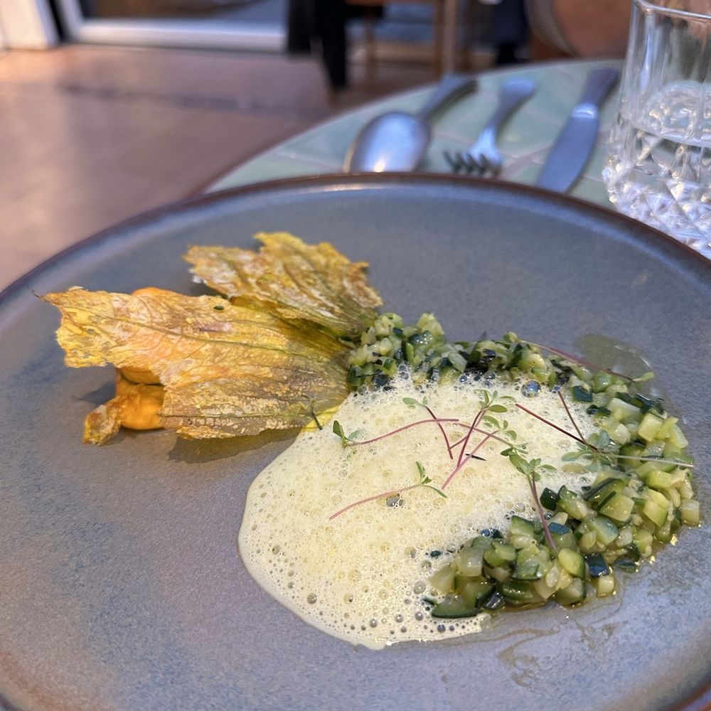 Le Patio - Zucchini Flower - French Near Me - Nice, 06