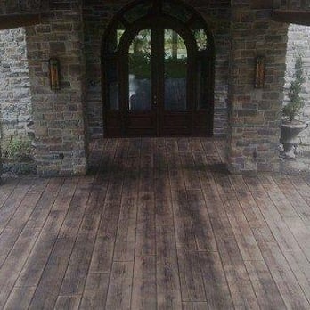 Green Coast Construction - A beautiful wooden plank bridge stamp design for another happy customer in Spring - Masonry/Concrete Near Me - Magnolia, Texas Green Coast Construction - A beautiful wooden plank bridge stamp design for another happy customer in Spring - Masonry/Concrete Near Me - Magnolia, Texas