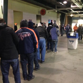 Comerica Park - A line to the men's bathroom. I don't remember the last time I saw a line to a men's bathroom anywhere. - Stadiums & Arenas Near Me - Detroit, Michigan Comerica Park - A line to the men's bathroom. I don't remember the last time I saw a line to a men's bathroom anywhere. - Stadiums & Arenas Near Me - Detroit, Michigan