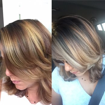 Cut - My brassy hair (another salon) fixed by Guy. He's a great listener. You won't be disappointed. - Hair Salons Near Me - San Diego, California