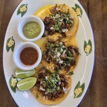 Divis Taqueria - Tacos Al Pastor with (off menu) Cheese added - Breakfast & Brunch Near Me - San Francisco, California Divis Taqueria - Tacos Al Pastor with (off menu) Cheese added - Breakfast & Brunch Near Me - San Francisco, California