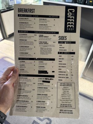 Menu photo 5 Le Coffee Shop Temecula, CA