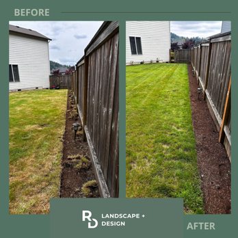 RD Landscape & Design - Edge correction and fertilizer spreading for client in Happy Valley, OR - Landscape Architects or Designers Near Me RD Landscape & Design - Edge correction and fertilizer spreading for client in Happy Valley, OR - Landscape Architects or Designers Near Me