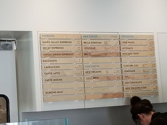 Menu photo 8 Blue Bottle Coffee - One Paseo San Diego, CA Menu photo 8 Blue Bottle Coffee - One Paseo San Diego, CA