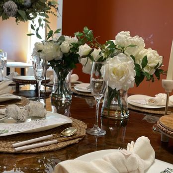 Simplicity Events - Detailed Tablescape . - Party & Event Planning Near Me