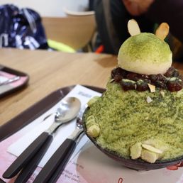 Green Tea Pudding