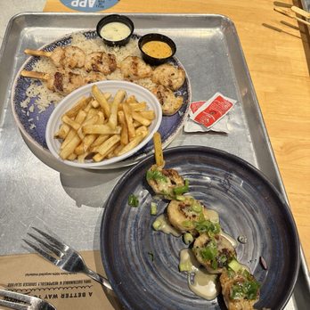 California Fish Grill - Shrimp skewers - Fish & Chips Near Me - Daly City, California
