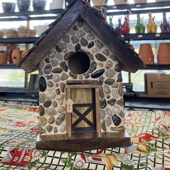 More Than Plants - a birdhouse made of stones and wood - Nurseries & Gardening Near Me - Strawberry Plains, Tennessee More Than Plants - a birdhouse made of stones and wood - Nurseries & Gardening Near Me - Strawberry Plains, Tennessee