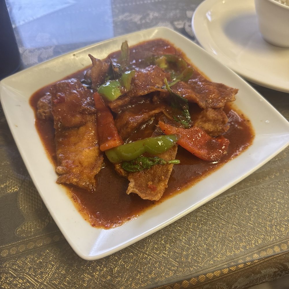 Bahn Thai Restaurant - Red curry fish - Thai Near Me - Louisville, Kentucky