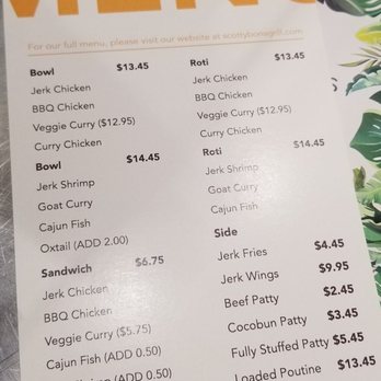 Scotty Bons Caribbean Grill - Caribbean Near Me - Scarborough, Ontario