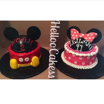 HellooCakess - Mickey & Minnie cakes - Desserts Near Me