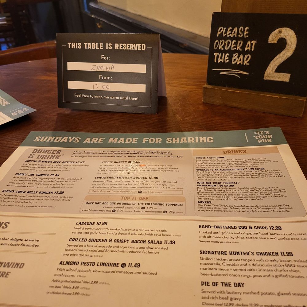 The Cheshire Cheese - Sunday Roast Menu - Pubs Near Me - London, XGL The Cheshire Cheese - Sunday Roast Menu - Pubs Near Me - London, XGL