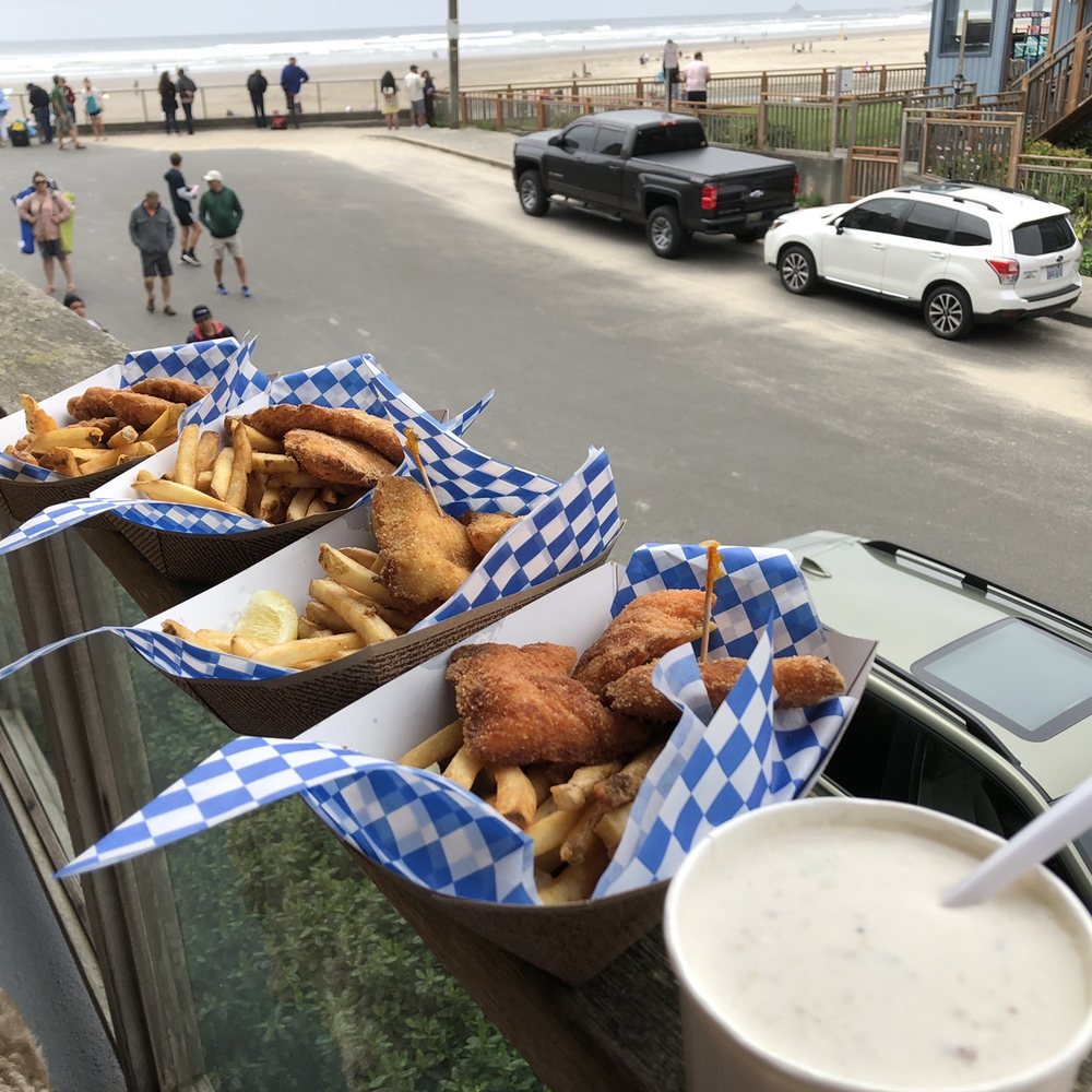 Tom's Fish N Chips - Burgers Near Me - Cannon Beach, Oregon Tom's Fish N Chips - Burgers Near Me - Cannon Beach, Oregon