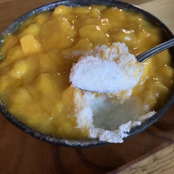 Bar Ganadara - Mango bingsu - Korean Near Me - Montreal, Quebec