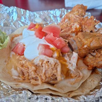 Jordy’s - My lunch buffet selection! My plating techniques are lacking. But it was delicious! - Mexican Near Me - Owensboro, Kentucky