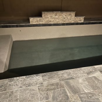 Platinum Pools & Spas - Pool was never filled and now all the way and now have two different tones. - Pool & Hot Tub Service Near Me - Mesa, Arizona Platinum Pools & Spas - Pool was never filled and now all the way and now have two different tones. - Pool & Hot Tub Service Near Me - Mesa, Arizona