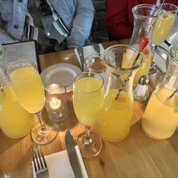 Bottomless mimosas and Bellinis Bottomless mimosas and Bellinis