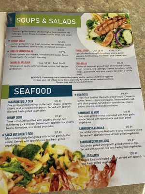 Menu photo 6 Salsa Tex Mex Prosper, TX