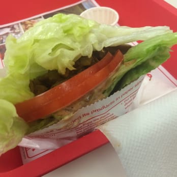 In-N-Out Burger - Hamburger (Grilled Onions / Protein Style) - Burgers Near Me - Phoenix, Arizona In-N-Out Burger - Hamburger (Grilled Onions / Protein Style) - Burgers Near Me - Phoenix, Arizona