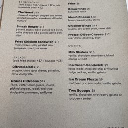 Menu Menu