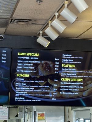 Menu photo 3 Frontier Albuquerque, NM