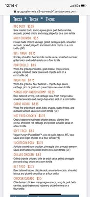 Menu photo 8 Session Taco Kirkwood, MO Menu photo 8 Session Taco Kirkwood, MO