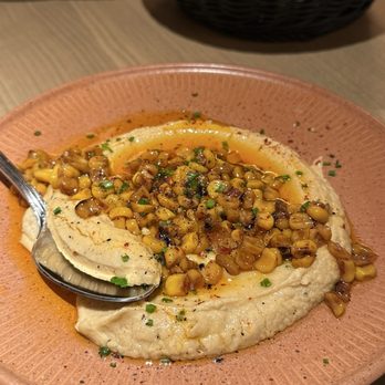 Ema - Sweet Corn Hummus - Mediterranean Near Me - Austin, Texas
