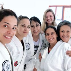Girls on the mat