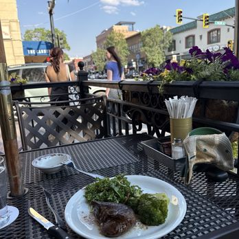 Ted's Montana Grill - Summer patio people watching - American Near Me - Bozeman, Montana Ted's Montana Grill - Summer patio people watching - American Near Me - Bozeman, Montana
