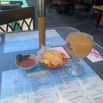 Mar Y Mar - Chips and salsa and drink!!!!! - Mexican Near Me - San Bruno, California