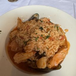 Undercooked Risotto Alla Pescatora (very starchy and hard) Undercooked Risotto Alla Pescatora (very starchy and hard)
