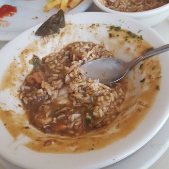 Valdos Seafood House - Tons of decorative garnish but sour (old) - Mexican Near Me - El Lago, Texas