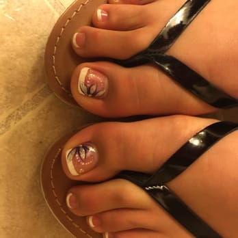 Red Nails & Spa - Pedi with design!! - Nail Salons Near Me - Phoenix, Arizona Red Nails & Spa - Pedi with design!! - Nail Salons Near Me - Phoenix, Arizona