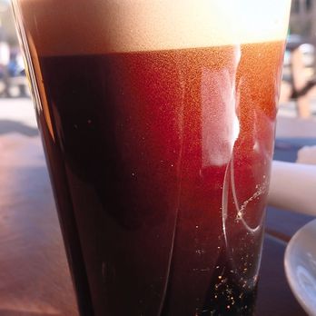 Thirsty Beaver - Orange spots inside glass. - Burgers Near Me - Smithfield, Rhode Island