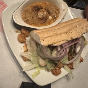 Half Shell Oyster House - Fried Shrimp Po-Boy - Seafood Near Me - Tuscaloosa, Alabama Half Shell Oyster House - Fried Shrimp Po-Boy - Seafood Near Me - Tuscaloosa, Alabama