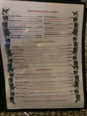 Menu photo 2 Pizza Shack Italian Grille Largo, FL Menu photo 2 Pizza Shack Italian Grille Largo, FL
