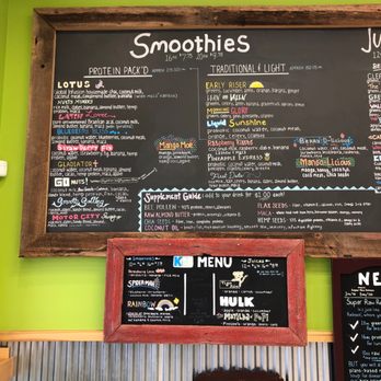 Raw Organic Juice Bar - Smoothie options - Juice Bars & Smoothies Near Me - Novi, Michigan
