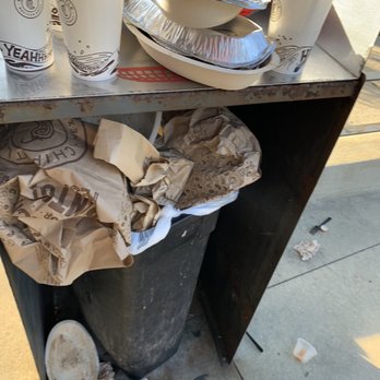 Chipotle Mexican Grill - Overflowing trash can - Mexican Near Me - Tallahassee, Florida Chipotle Mexican Grill - Overflowing trash can - Mexican Near Me - Tallahassee, Florida