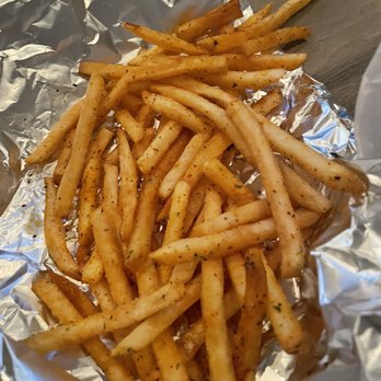 Katsu Burger - Spicy fries (half of them) - Burgers Near Me - Lake Stevens, Washington Katsu Burger - Spicy fries (half of them) - Burgers Near Me - Lake Stevens, Washington