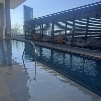 JW Marriott Dallas Arts District - The high level pool with bar - Hotels Near Me - Dallas, Texas