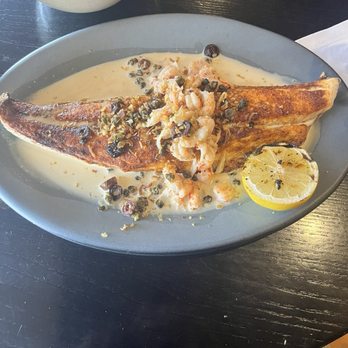 Southdowns Grille - 8.5/10, large size fish. I'd probably get sauce on the side. - Comfort Food Near Me - Baton Rouge, Louisiana Southdowns Grille - 8.5/10, large size fish. I'd probably get sauce on the side. - Comfort Food Near Me - Baton Rouge, Louisiana
