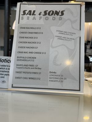 Menu photo 4 Sal and Sons Baltimore, MD Menu photo 4 Sal and Sons Baltimore, MD