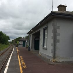 Cloughjordan Railway Station - The platform